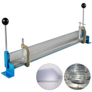 Metal Bending Machine Hand Sheet Metal Bender Adjustable Hardness 30 inch steel frame front view