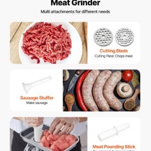 Commercial Electric Meat Grinder | 850W Sausage Stuffer Maker Product Image Sumo Deals