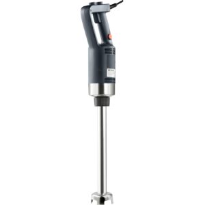Heavy duty commercial immersion blender with 750W motor handle and long steel shaft