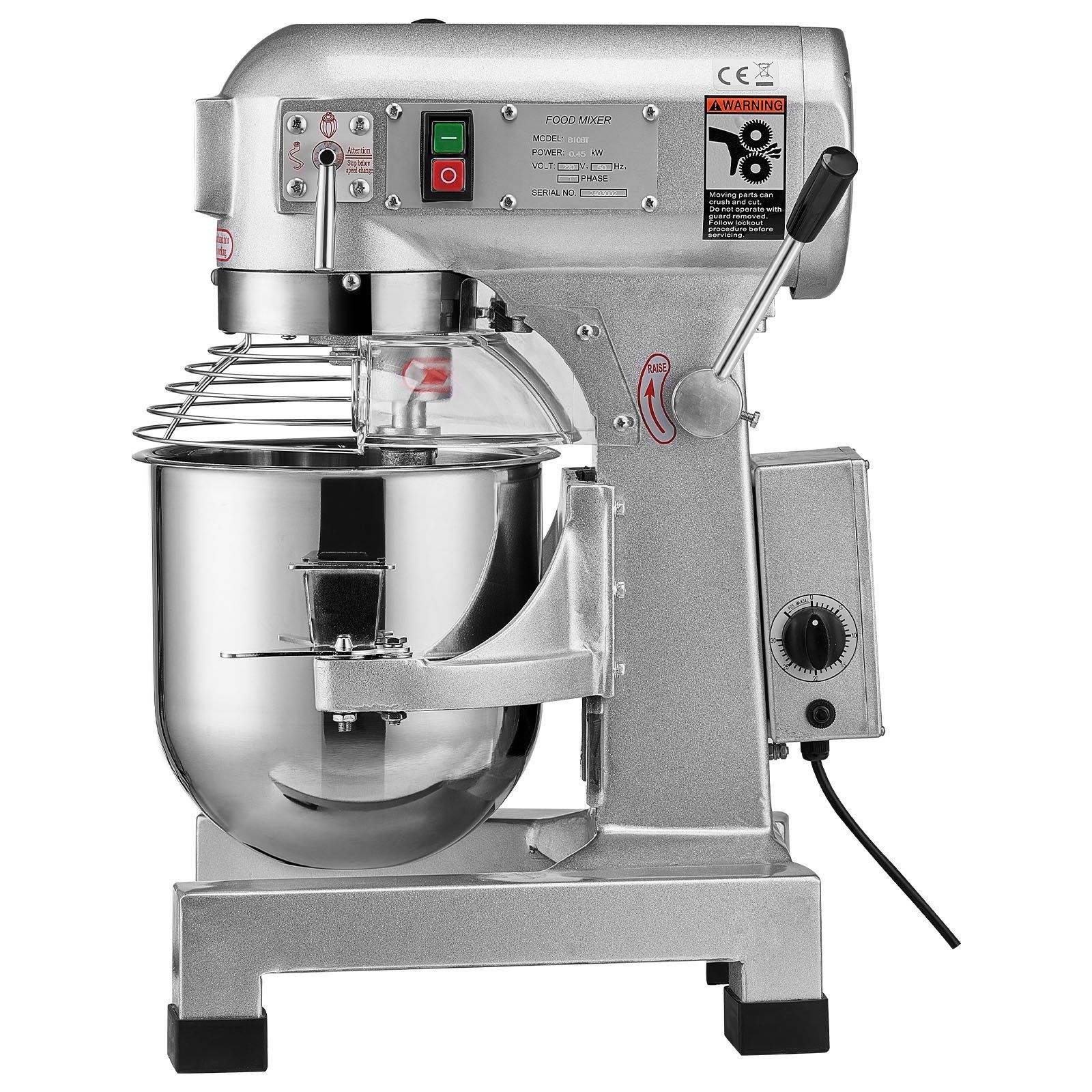 10L Commercial Food Mixer | 550W Stainless Steel – Sumo Deals Commercial Food Mixer
