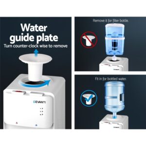 Devanti Water Cooler Dispenser Stand White - Hot &Amp; Cold – Sumo Deals Devanti Water Cooler Dispenser Stand White - Hot &Amp; Cold Product Image Sumo Deals