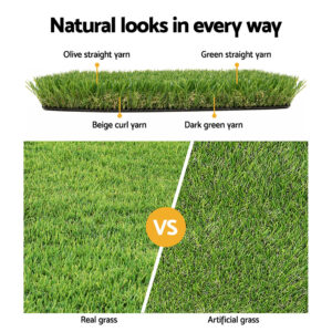 Prime Turf Artificial Grass 4 Tone 20Mm 20Sqm Pack – Sumo Deals Heavy Duty Sbr Latex Backing Of Prime Turf Artificial Grass Roll