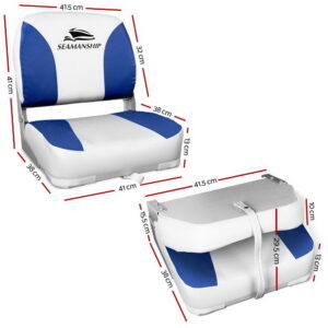 Seamanship Low Back Swivel Folding Boat Seats 2 Pack – Sumo Deals Seamanship Low Back Swivel Folding Boat Seats 2 Pack Product Image Sumo Deals