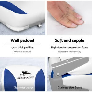 Seamanship Low Back Swivel Folding Boat Seats 2 Pack – Sumo Deals Seamanship Low Back Swivel Folding Boat Seats 2 Pack Product Image Sumo Deals