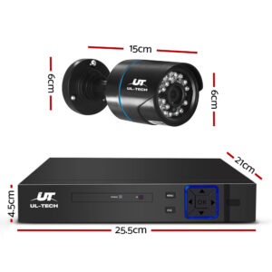 Ul-Tech 1080P Security Camera System 4Ch Dvr With 2 Cameras Product Image Sumo Deals