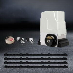 LockMaster automatic sliding gate opener 550W motor with installation rails