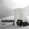LockMaster 1800kg Automatic Sliding Gate Opener Kit with heavy-duty 550W motor and rails