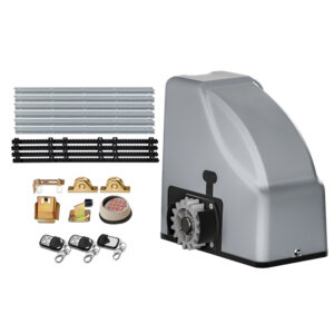 LockMaster 800kg Electric Sliding Gate Opener Keypad 4M motor kit with rails and tracks