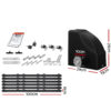 Six pieces of 1 meter gear rails for automatic sliding gate opener