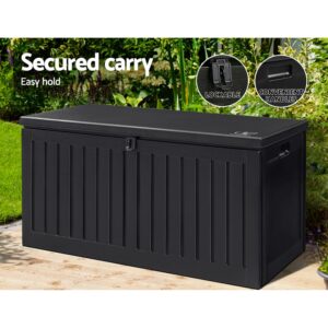 Gardeon 270L Outdoor Storage Box | Lockable Garden Bench – Sumo Deals Outdoor Storage Box