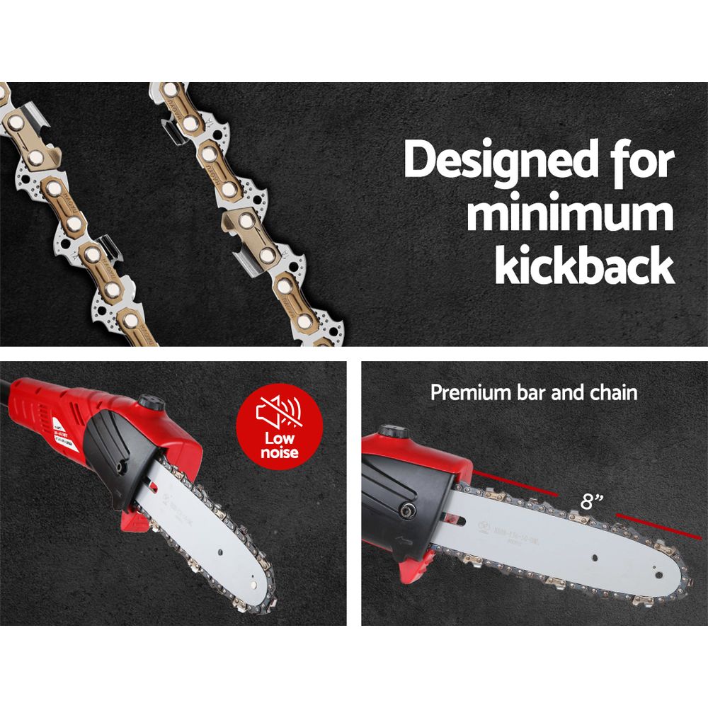 Giantz Cordless Pole Chainsaw 20V 8In Pruner 2.7M – Sumo Deals Cordless Pole Chainsaw