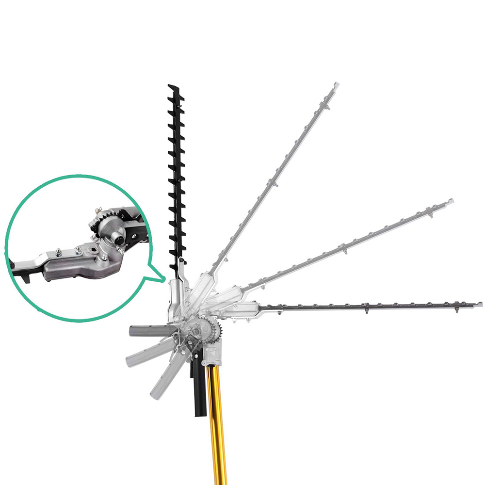 Giantz 2-In-1 Pole Chainsaw &Amp; Hedge Trimmer 12&Quot; Bar – Sumo Deals Pole Chainsaw