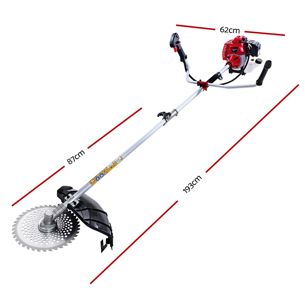 Giantz 7-In-1 Petrol Pole Chainsaw &Amp; Hedge Trimmer – Sumo Deals Petrol Pole Chainsaw