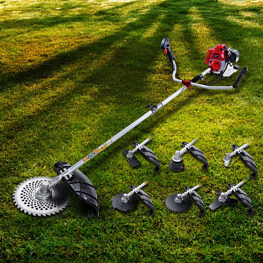 Giantz 7-In-1 Petrol Pole Chainsaw &Amp; Hedge Trimmer – Sumo Deals Petrol Pole Chainsaw