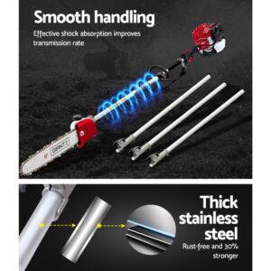 Giantz 9-In-1 Pole Chainsaw | Petrol Hedge Trimmer – Sumo Deals Pole Chainsaw