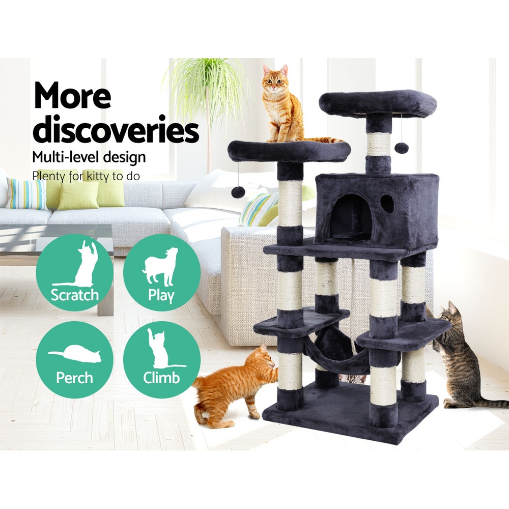 I.pet Cat Tree 145Cm Tower | Large Scratcher Condo – Sumo Deals Cat Tree 145Cm
