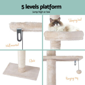 I.pet Cat Tree 290Cm Floor To Ceiling Scratcher – Sumo Deals Cat Tree Floor To Ceiling