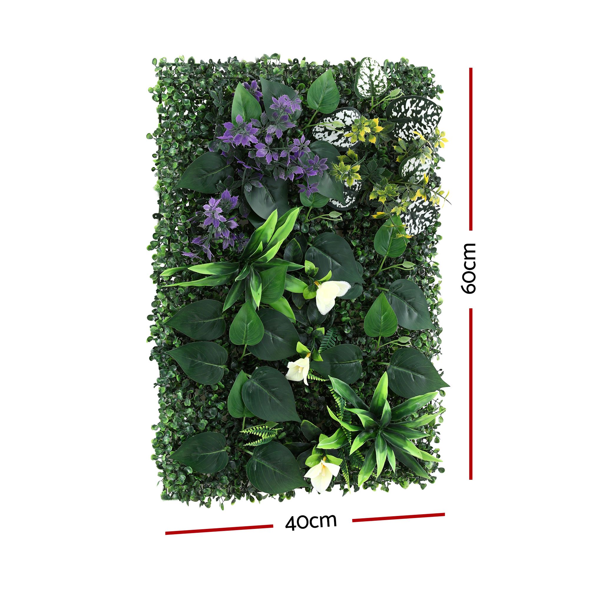 Gardeon 4Pc Artificial Plant Wall Panels | 40X60Cm – Sumo Deals Gardeon 4Pc Artificial Plant Wall Panels | 40X60Cm - Image 2