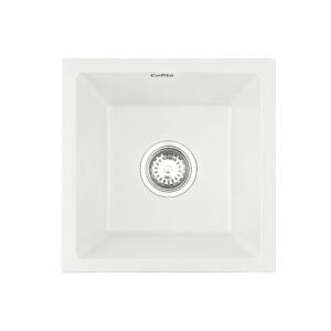 Cefito White Granite Stone Kitchen Sink 38X38Cm – Sumo Deals Cefito White Granite Stone Kitchen Sink 38X38Cm Product Image Sumo Deals