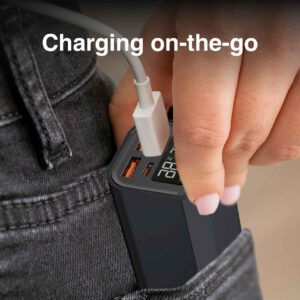Laser 100W Pd 20000Mah Laptop Power Bank Black – Sumo Deals Laptop Power Bank