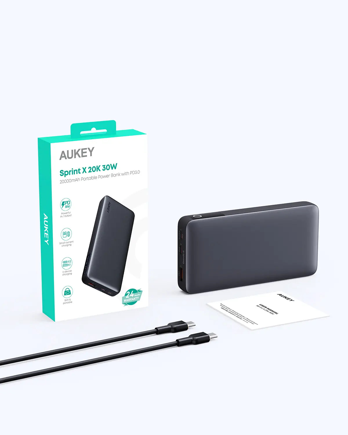 Aukey Sprint X 20K 30W Power Bank | Fast Charging – Sumo Deals 20000Mah Power Bank