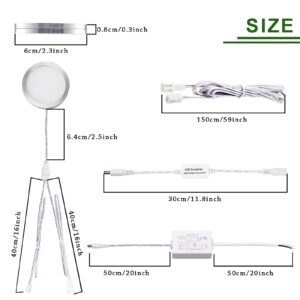 Linkable Under Cabinet Led Puck Lights | Warm White 4-Pack – Sumo Deals Under Cabinet Led Lights