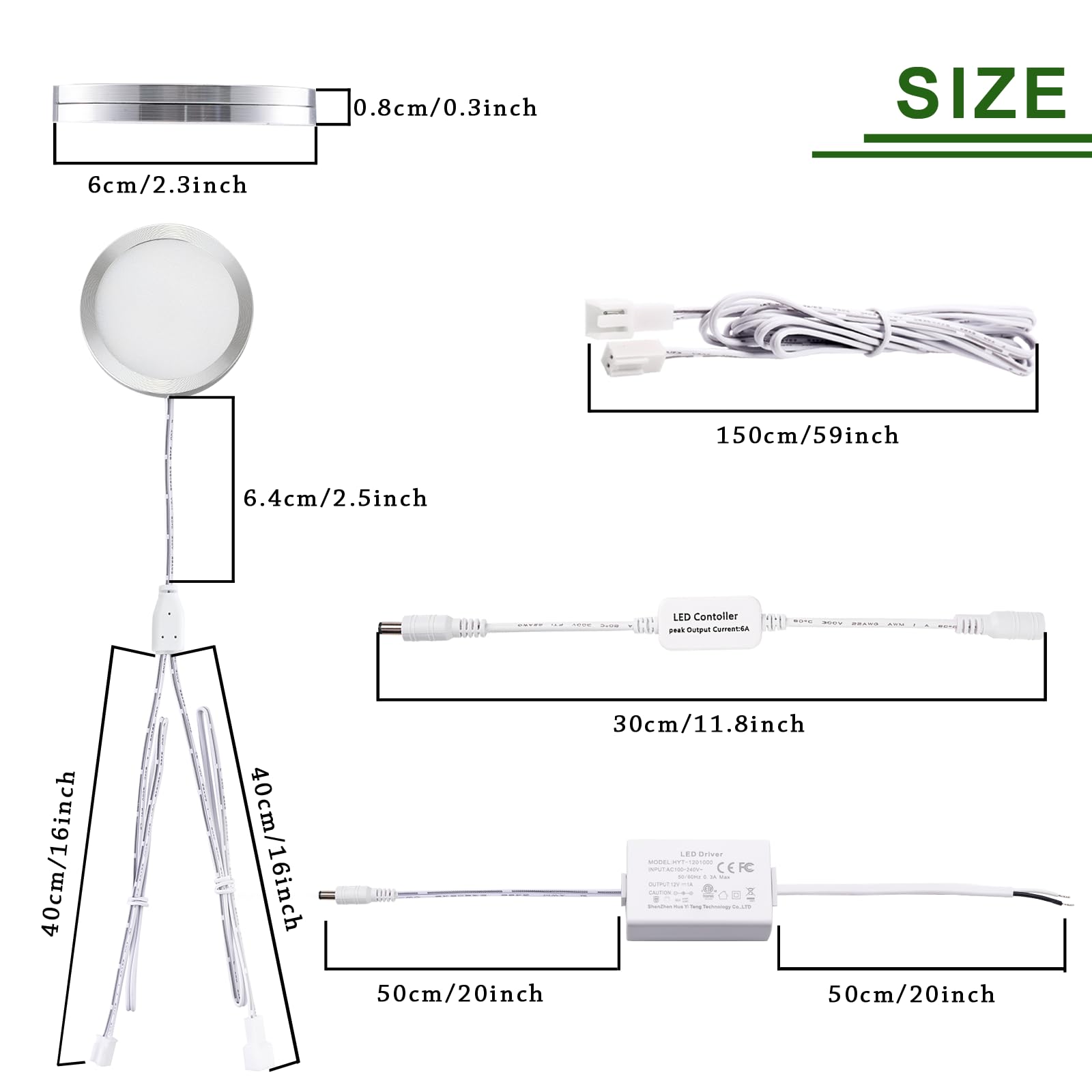 Linkable Under Cabinet Led Puck Lights | Warm White 4-Pack – Sumo Deals Under Cabinet Led Lights