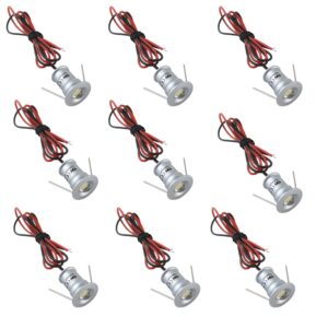 9 Pack Slim LED Recessed Ceiling Downlights installed in ceiling