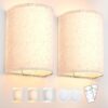 2-Pack Dimmable Battery Operated Wall Lights With Remote – Sumo Deals Battery Wall Lights