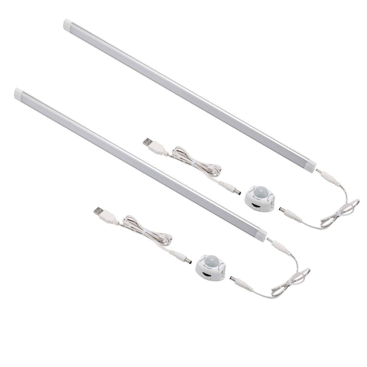 2-Pack Led Motion Sensor Cabinet Lights | Usb Powered – Sumo Deals Led Motion Sensor Cabinet Light