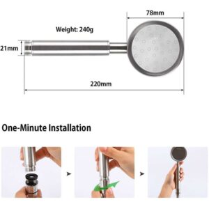 Stainless Steel High Pressure Shower Head Product Image Sumo Deals