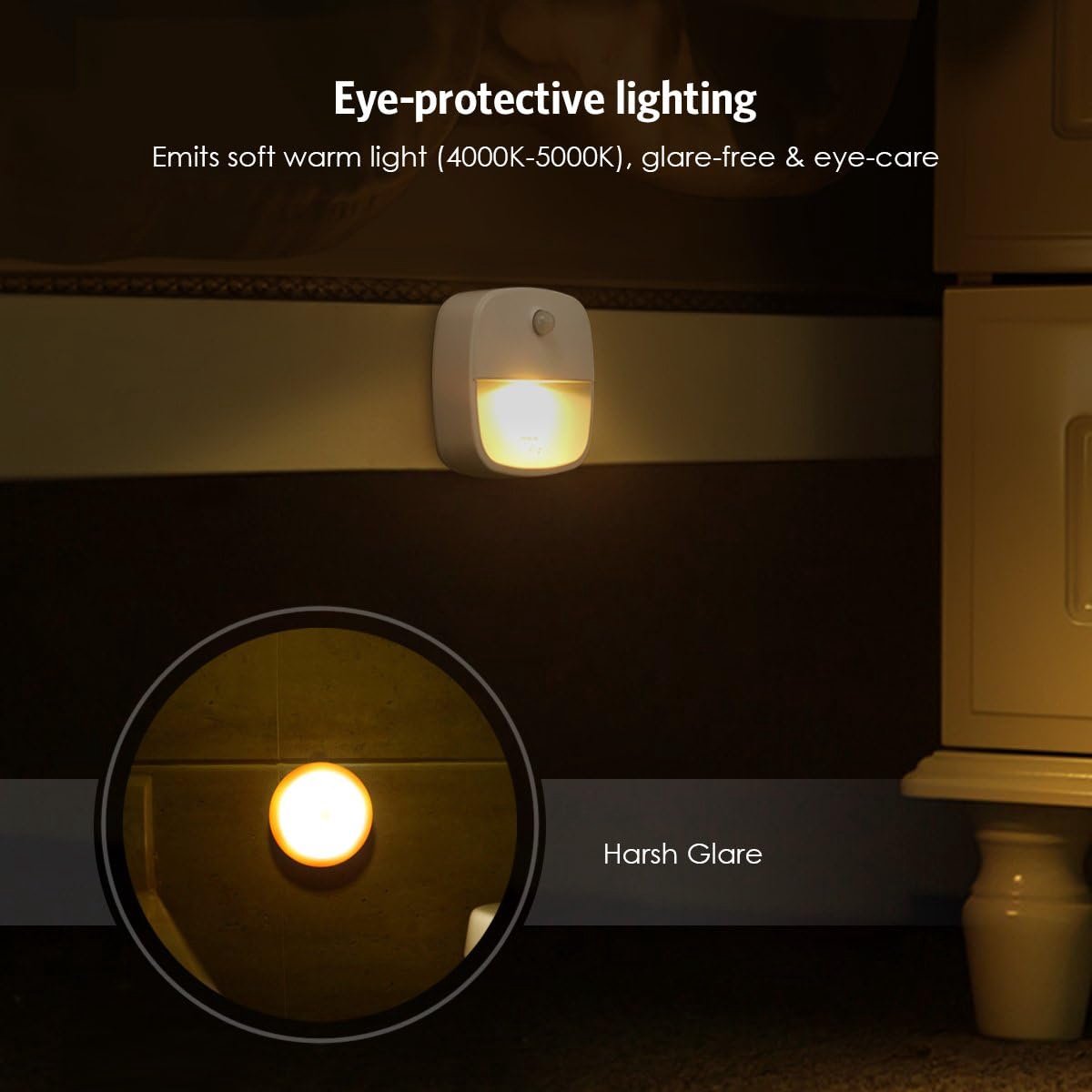 Motion Sensor Led Lights | 3-Pack Wireless Warm White – Sumo Deals Motion Sensor Led Lights