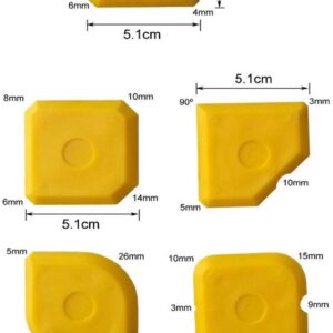 5Pc Silicone Caulking Spatula Set Joint Finisher Kit Product Image Sumo Deals