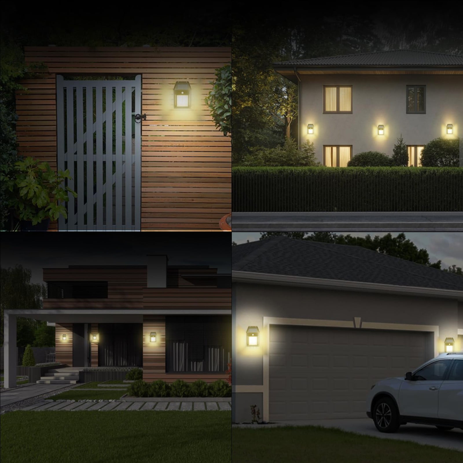 Dusk To Dawn Outdoor Wall Light | Motion Sensor Black – Sumo Deals Dusk To Dawn Wall Light
