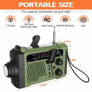 Portable Wind-Up Camping Radio And Power Bank - Orange Product Image Sumo Deals
