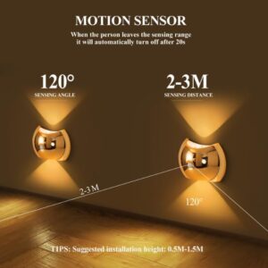 Wireless Led Wall Lamp With Motion Sensor - Black – Sumo Deals Wireless Led Wall Lamp