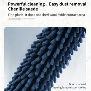 Microfiber Extendable Static Duster In Navy Blue – Sumo Deals (Navy Blue)Household Cleaning Duster / Static Duster / Dust Sweeper / Telescopic &Amp; Non-Shedding / Washable &Amp; Bendable / High-Reach Cleaning Tool / Cleaning Tools &Amp; Supplies
