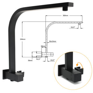 Matt Black Dual Rainfall Shower Set With Handheld – Sumo Deals Matt Black Dual Rainfall Shower Set With Handheld Product Image Sumo Deals