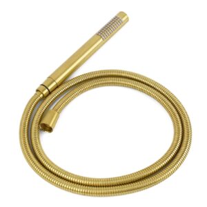 Brushed Gold Twin Taps With Quarter Turn Ceramic Discs