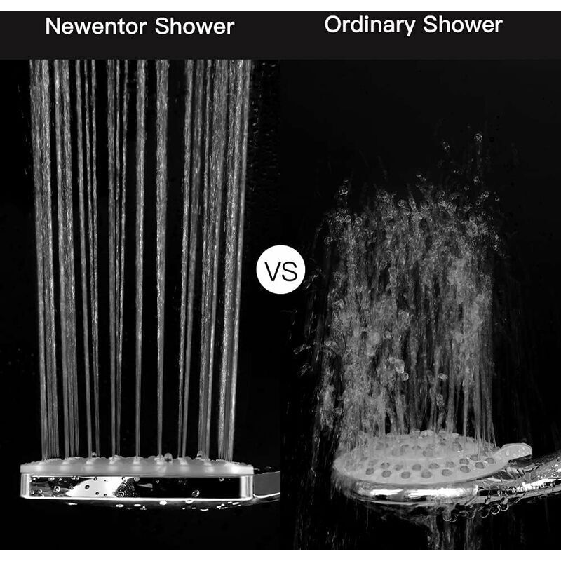 Debuns Large Square High Pressure Shower Head With 6 Modes – Sumo Deals Debuns Large Square High Pressure Shower Head With 6 Modes - Image 5