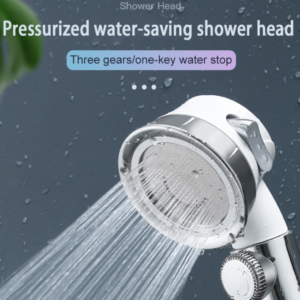 Large 3 Stage Pressurized Handheld Shower Head In White – Sumo Deals Large 3 Stage Pressurized Handheld Shower Head In White Product Image Sumo Deals