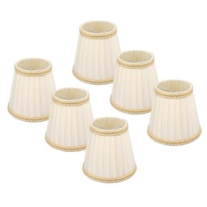 6 Pack Small Clip On Fabric Drum Lampshades For Chandeliers – Sumo Deals 6 Pack Small Clip On Fabric Drum Lampshades For Chandeliers Product Image Sumo Deals