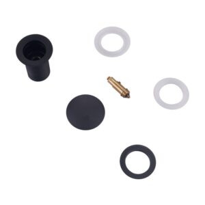 G1 1 4 Inch Black Brass Pop Up Drain Technical Dimension Schematic Sheet