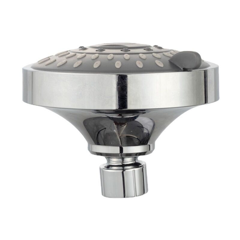Adjustable Chrome Round Rain Shower Head – Sumo Deals Solid Brass Swivel Ball Joint Connection On A Chrome Shower Head