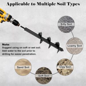 Auger Drill Bit 4X12 Inch | Garden Planting Tool – Sumo Deals Auger Drill Bit
