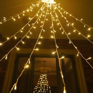 High-Efficiency Solar Panel With 8 Lighting Mode Buttons For Outdoor Fairy Lights