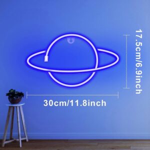 Planet Neon Sign