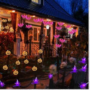 Halloween Ghost LED String Lights 3m 20 LEDs hanging indoors