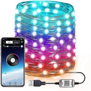 RGB Fairy String Lights 10m colour changing LED decoration