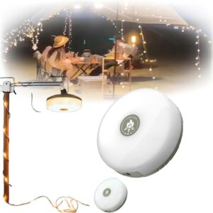 9M Camping LED String Lights rechargeable tent lighting